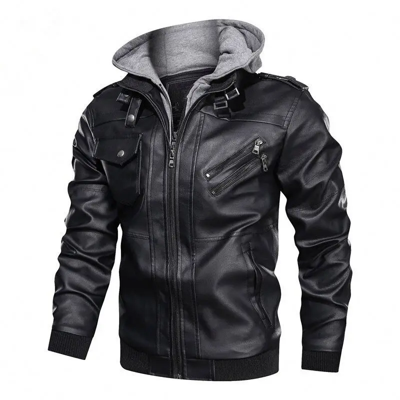 Hot Sale For Men Black Pakistan Leather Jackets
