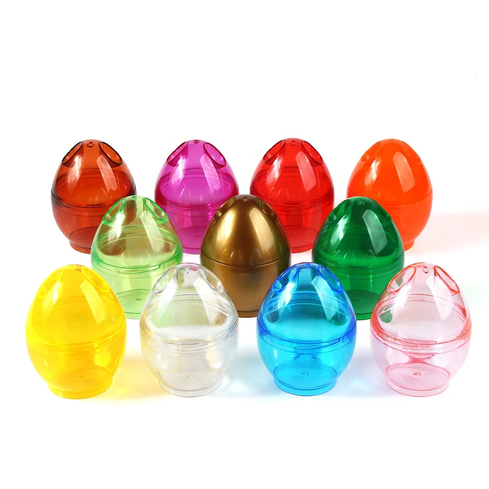 Unique Design 135ml Colour Screw Container Egg Shaped Cup Plastic Food Storage Boxes & Bins OEM ODM Modern