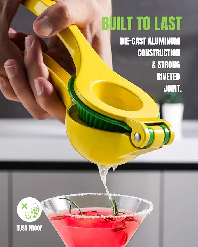 High-Quality Orange squeezer Aluminum Alloy Manual Lime Juicer Lemon Juice Extractor