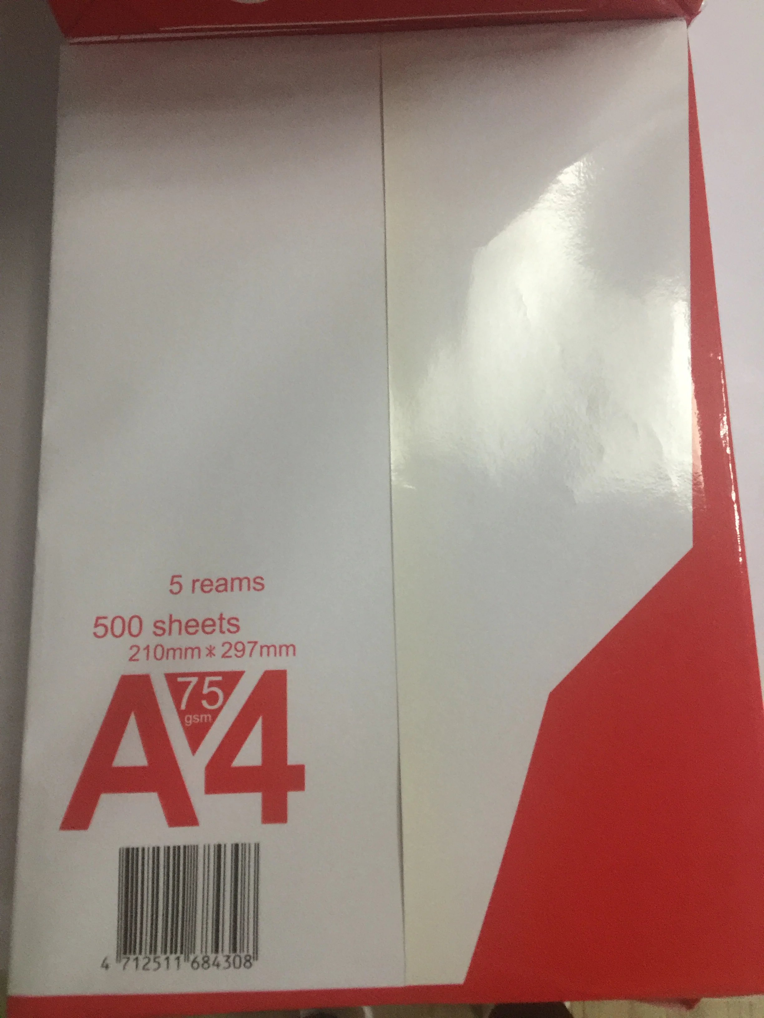 manufacturers wholesale Wood Pulp Printing Paper white A4 size 500 sheets