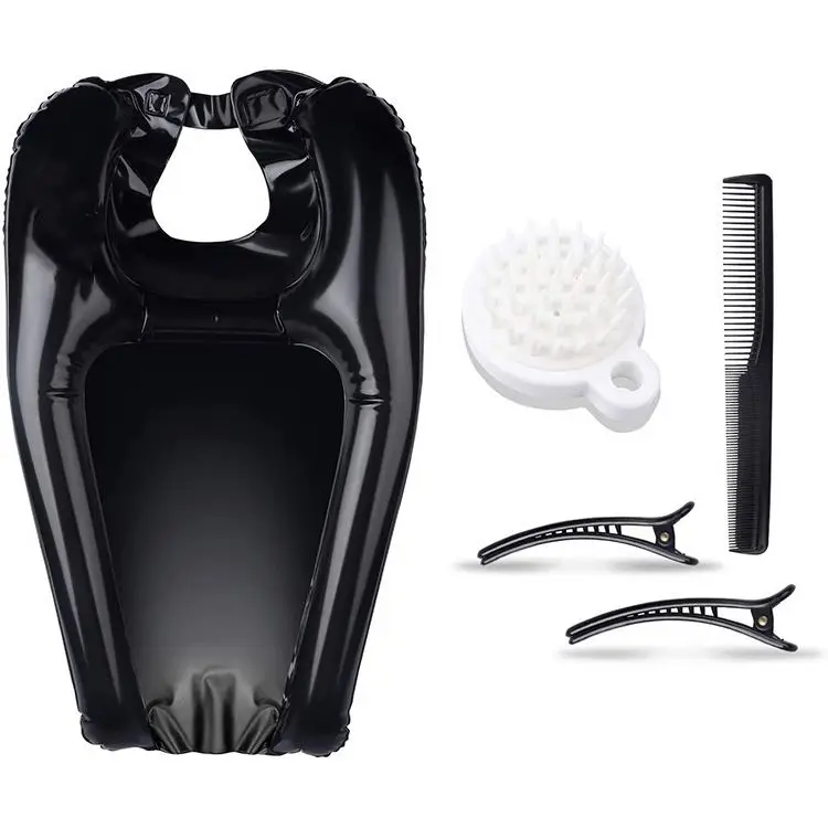 Hairdressers Hair Wash Shampoo Inflatable Basin Portable Salon Sink