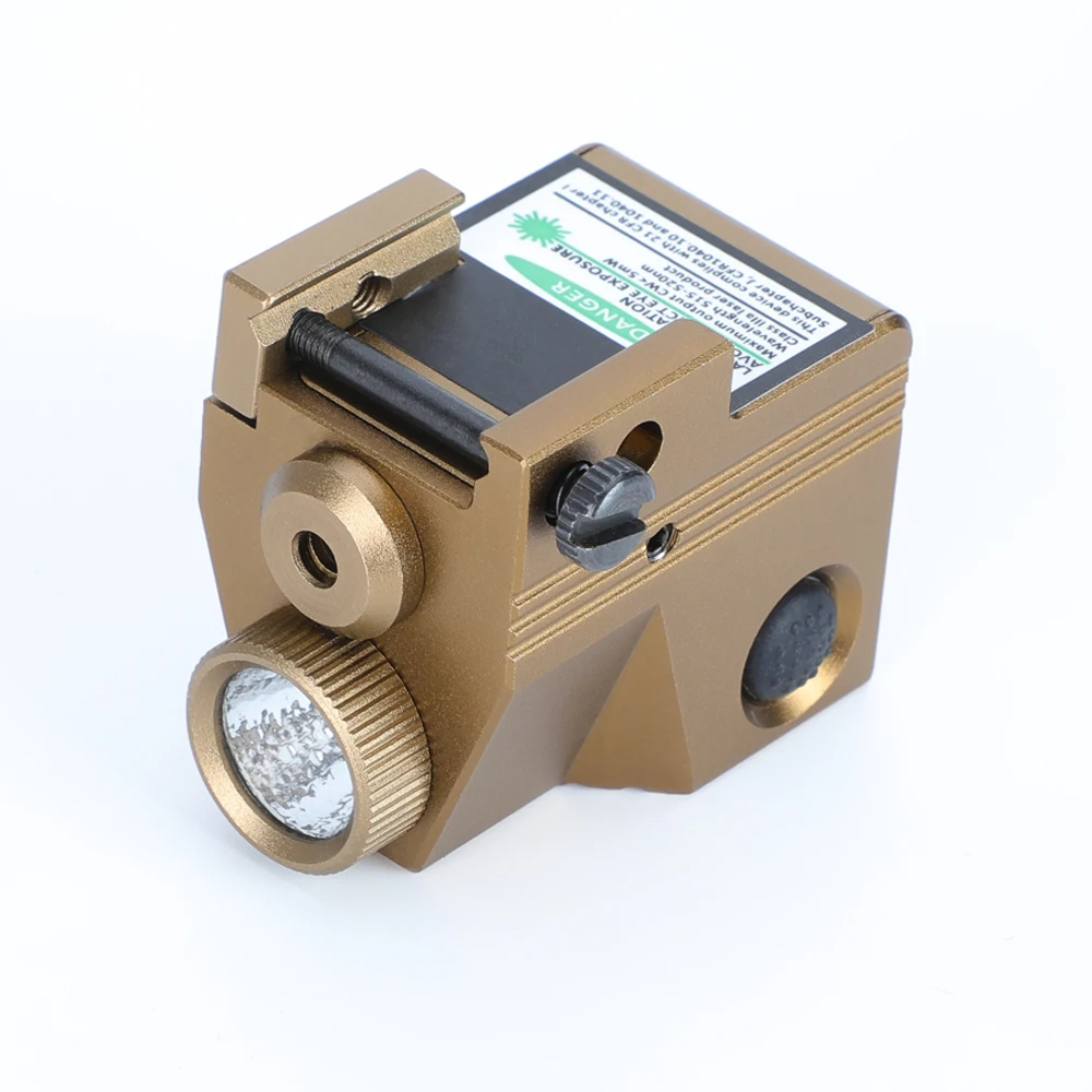 Wholesale Aluminum Hunting Flashlight And Green Laser Sight Combo Hunting Scope Accessories