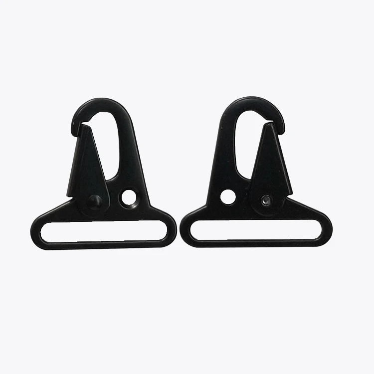 Customized multi-size zinc alloy multi-functional tactical hawkcranon buckle suitable for laser logo hawkbill carabiner hook