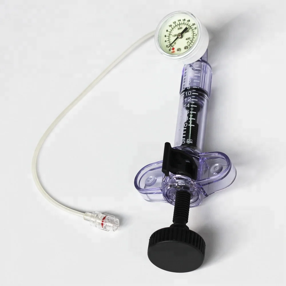 Хорошее качество 20 мл 30atm одноразовые воздушный шар инфляции устройства