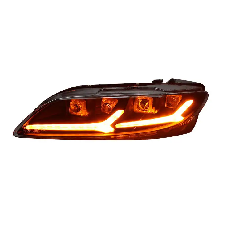 Upgrade Full Led Dynamic Devil Eye Headlight Head Front Light Assembly For Mazda 6 2003-2015 Head Lamp Plug And Play Accessories
