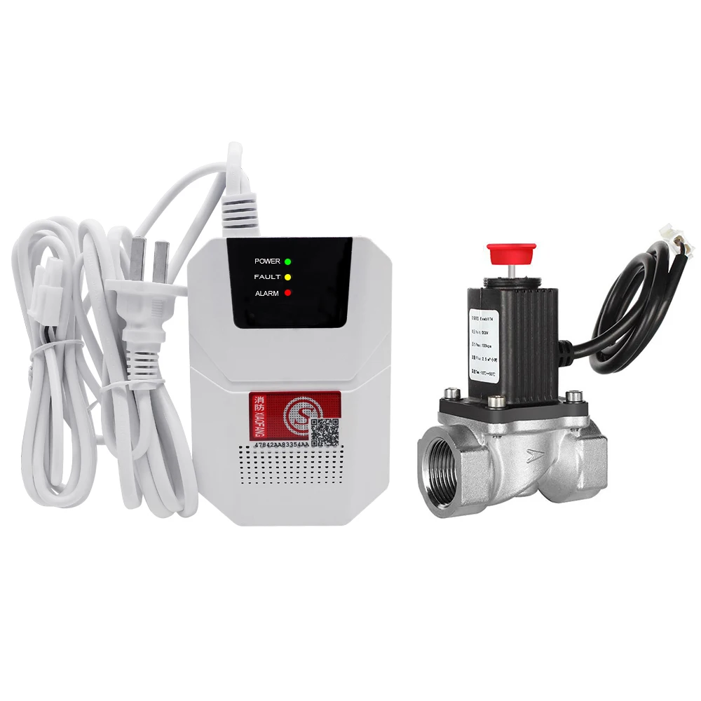 Portable Gas Detectors  Natural Gas Sensor  With Shutoff Valve