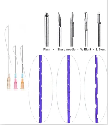 Face apto thread lift miracu pdo thread lift blue rose thread lift pdo