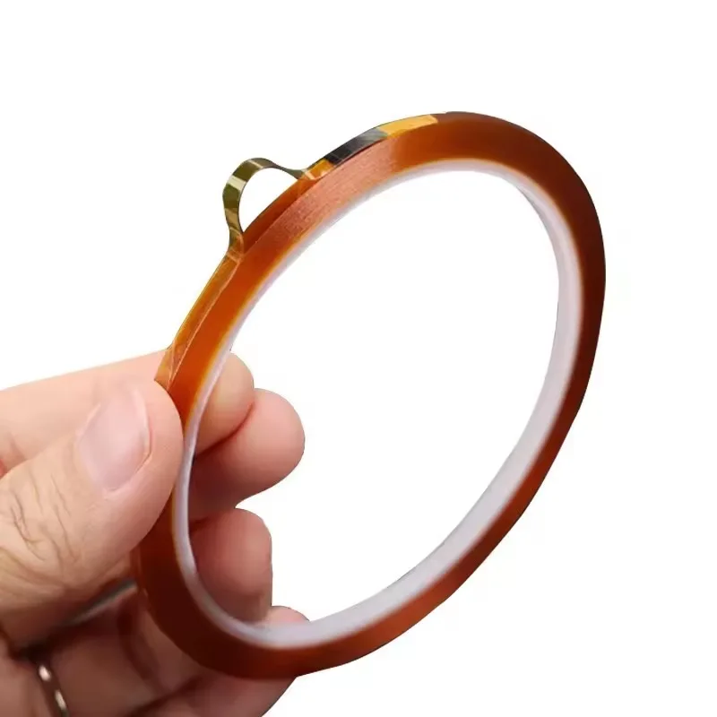 Customized 0.05mmHigh Temperature Polyimide Tape, Gold Finger Tape Professional for Protecting CPU, PCB Circuit Board