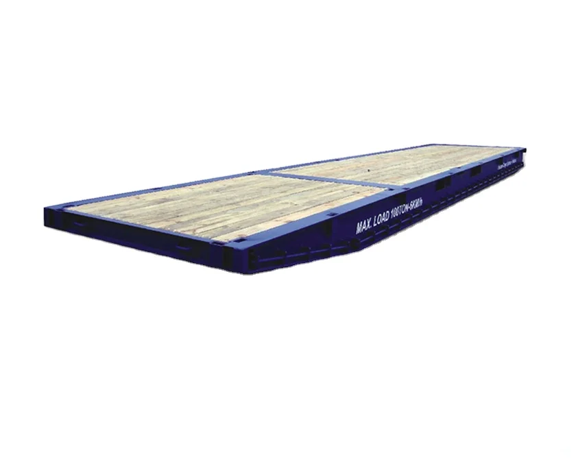 100ton CIMC brand Ro-Ro trailer mafi roll semi trailer