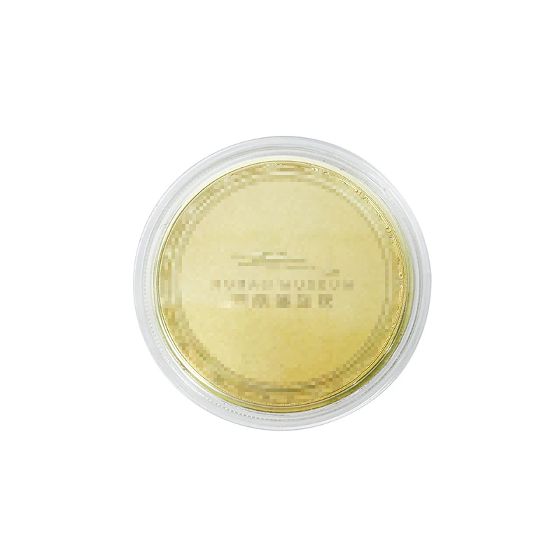 Wholesale Premium Clear Round Plastic 39MM Silver Challenge Coin Capsule for Collectors