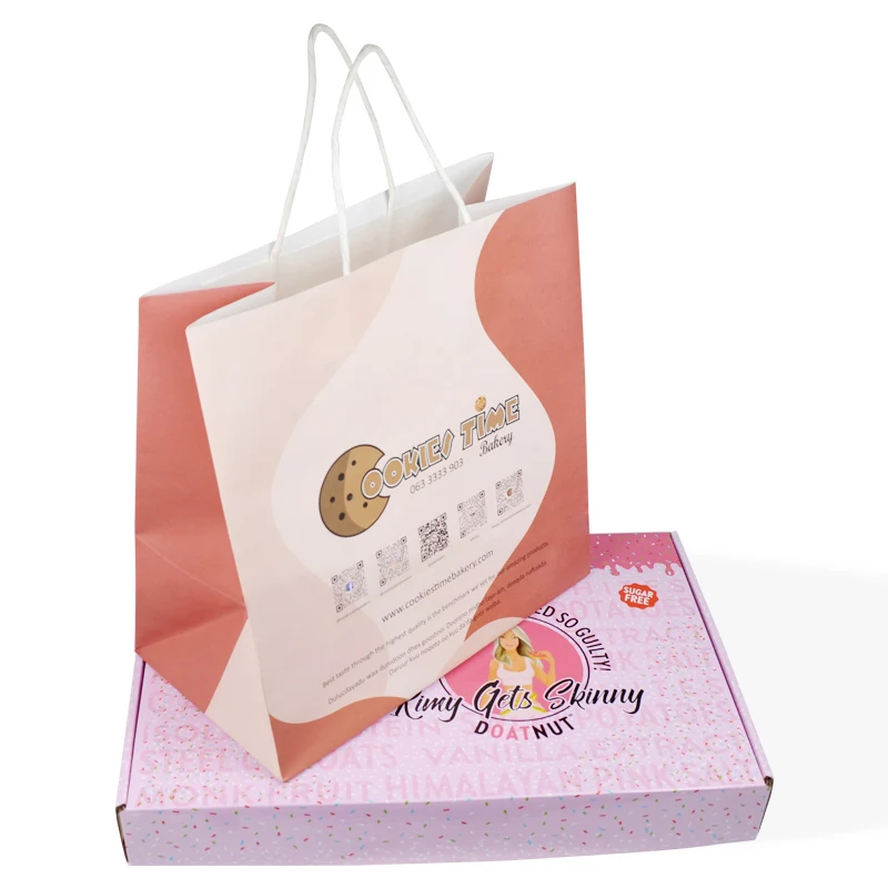 Wholesale custom printed unique corrugated cookie shipping boxes custom logo cardboard mailer box