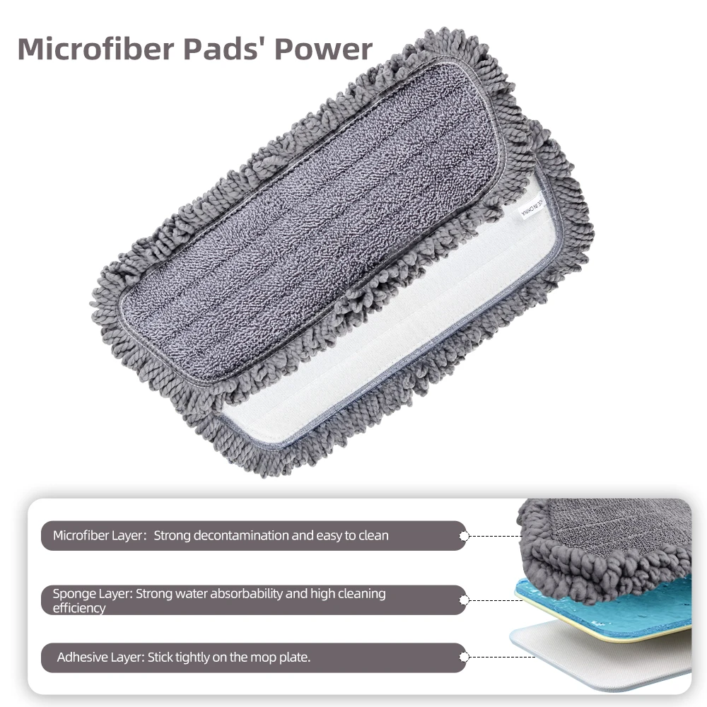 DARIS Household Cleaning Floor Toor Hand Wash Free Flat Dry Wet Lazy Mops Water Spray Mop