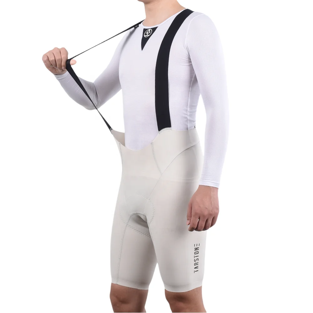 Custom Multicolor Bike Bib Short High Elasticity Cycling Bib Shorts Matte Double-Sided Fabric With Reflective Strip Bike Shorts