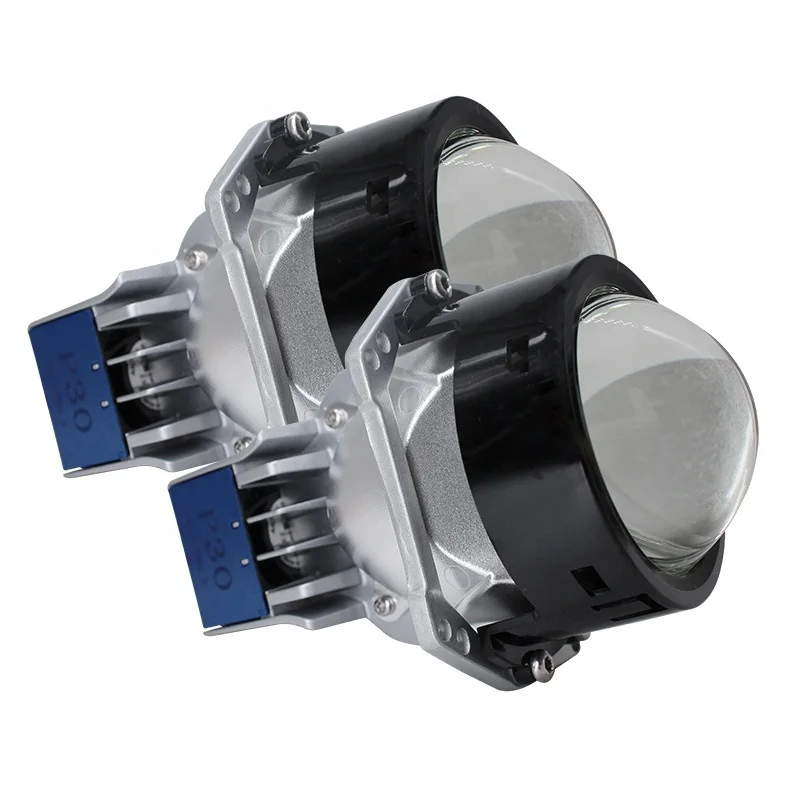 
headlight projector bulbs 7500Lumen headlight projector lens 55W/low Beam 65W/High Beam led headlight 