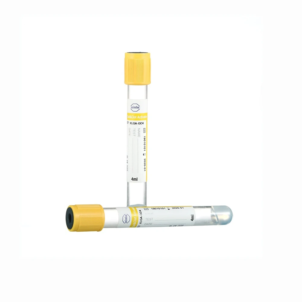 Non Additive Microtainers Vacuum Tubes Blood Sample Tube De Prelevement Sanguin Vacuum Collection Blood Tube