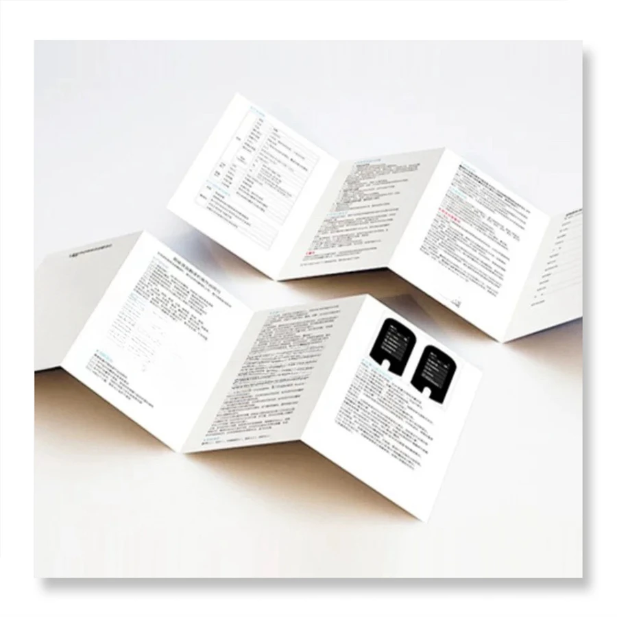 Art Paper Brochures Magazines Flyer Pamphlet Instruction Booklet Leaflet-Durable Material for Product Instructions