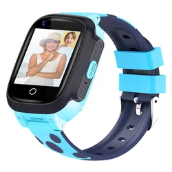Casmoo Waterproof Mobile Phone Watch Video call SOS Anti-lost GPS LBS WIFI tracker reloj inteligente 4G kids watch with camera