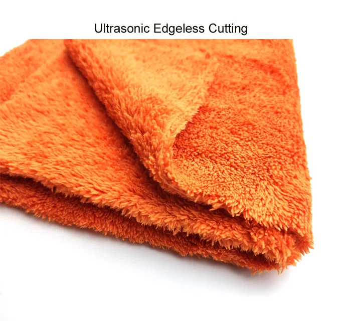 400gsm 40x40cm Edgeless Ultra Fine Plush Cleaning Cloth Towel