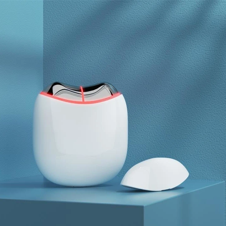 best selling ready to ship no label beauty products 2024 women neck beauty device red light led electric gua sha facial massager