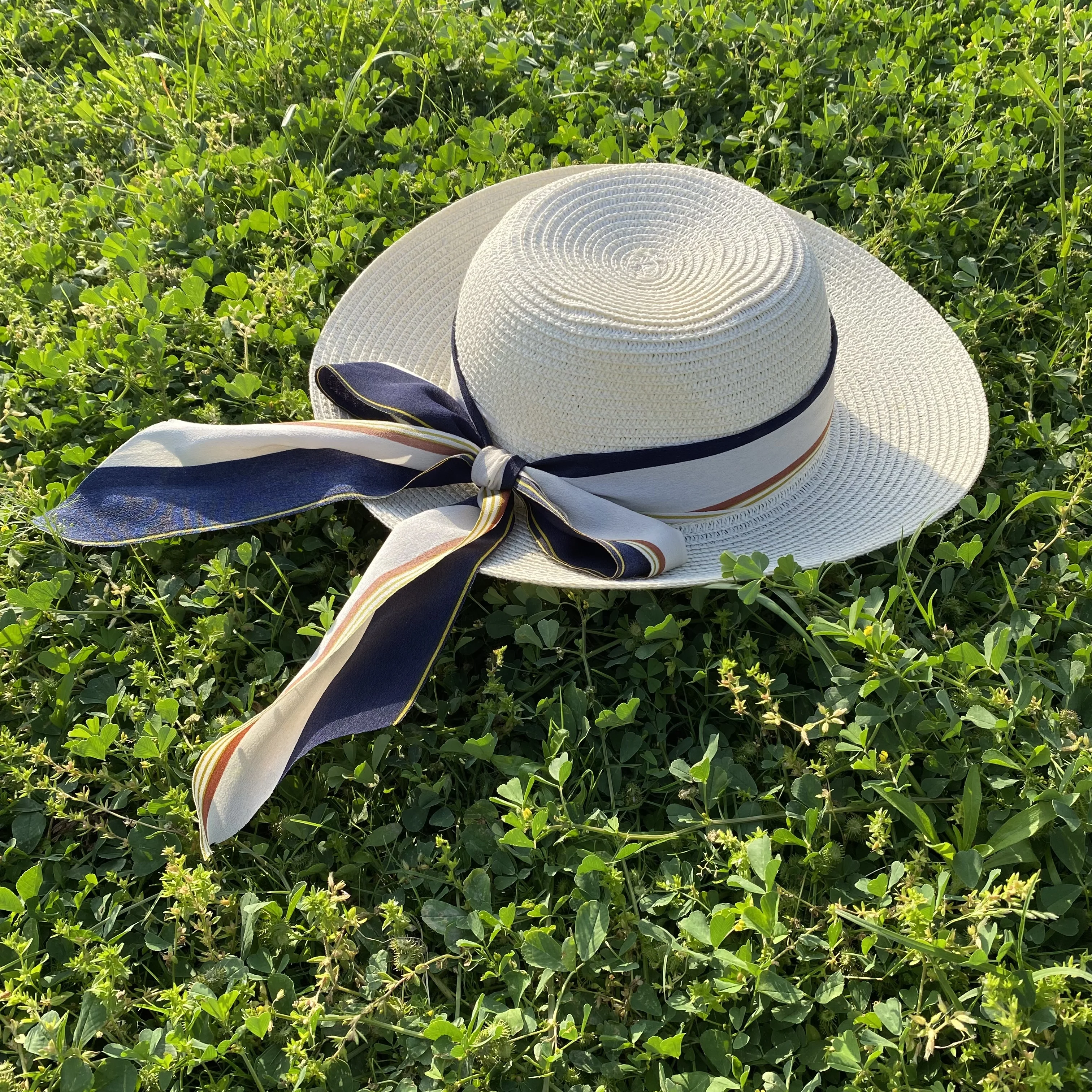 Wholesale New Design Straw Hats Natural Summer Floppy Straw Hats Beach Straw Hat for Women