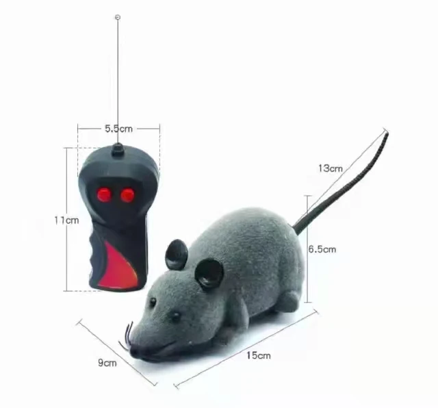 Wholesale Wireless Remote Control  Electric Custom Automatic Interactive Gaming Rat Cat  Mouse Cat Toy