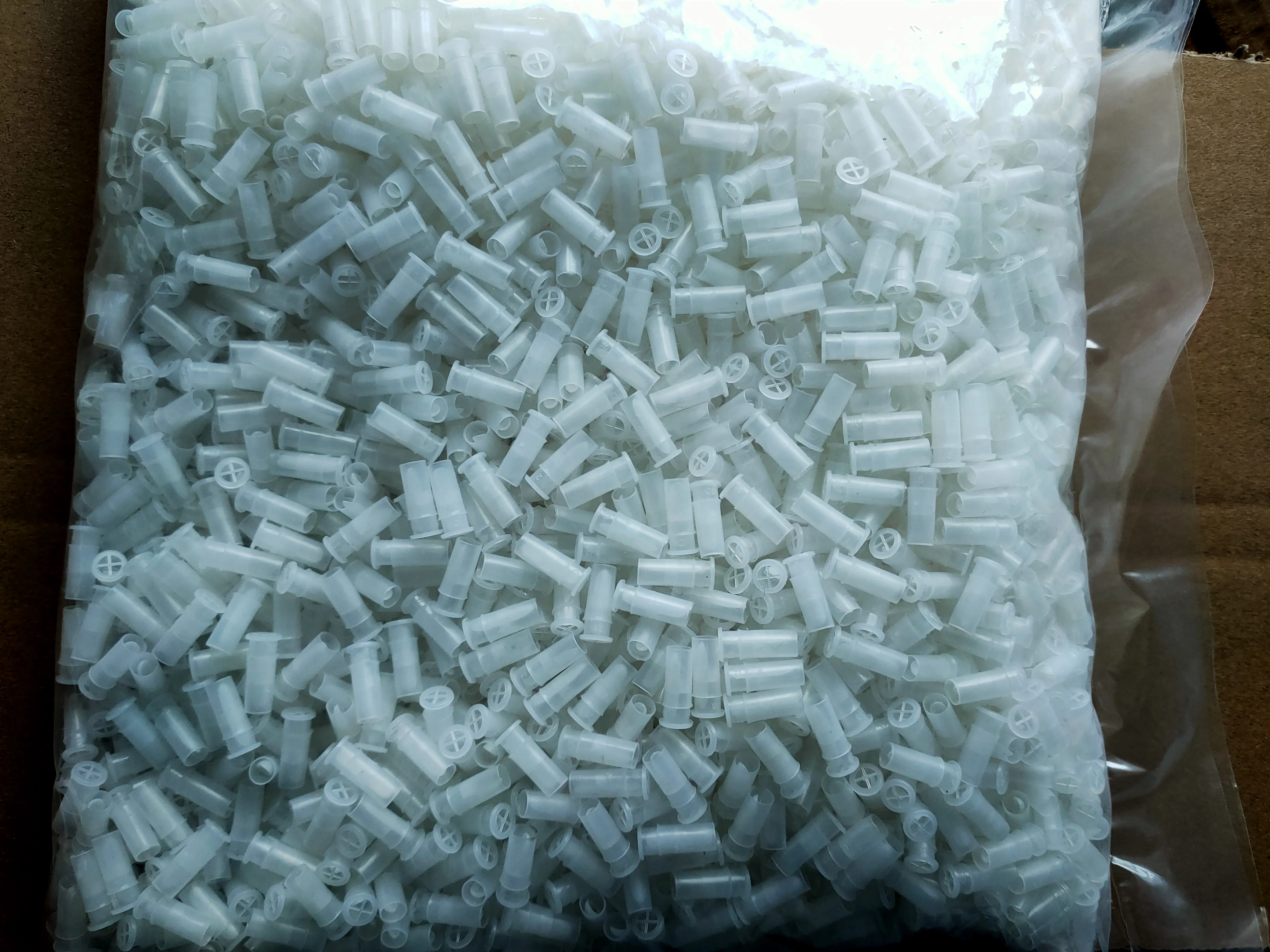 4000pcs/bag 15mm BB Whistle Acoustic Generator Sounder Toy Accessories Plastic Spare Sarts Small Size Double Sound