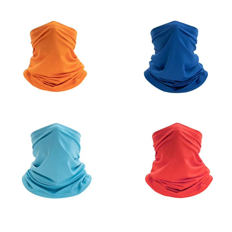 Wholesale unisex custom design printed logo Cooling Fishing Cycling Face Cover Mask neck gaiter bandana