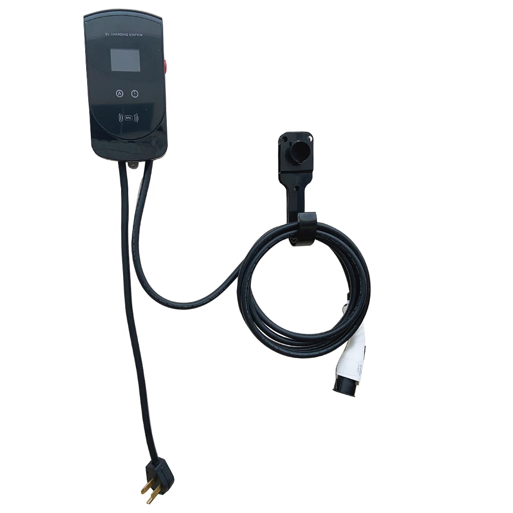 Hot sale NEMA 14-50 plug to J1772 Type1  EVSE 32A wallbox ev charging station