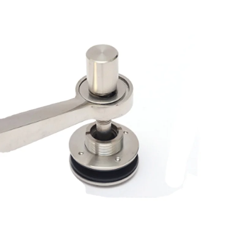 Glass Curtain Wall Spider Connector Fitting Bracket Glass Hardware Spider Stainless Steel 4 Arm Fitting Spider Claw