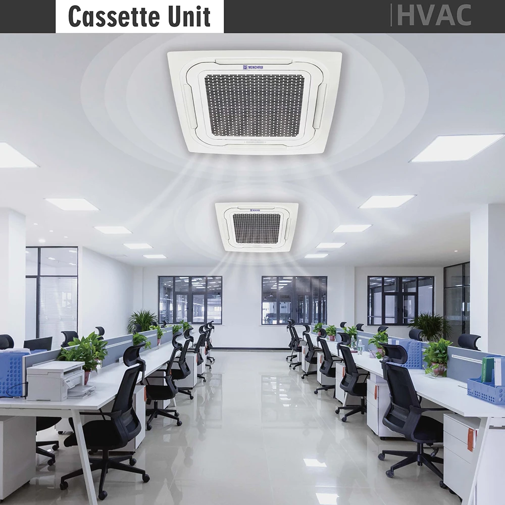 Ceiling Mounted Mounted Split Mini Ac Unit  Cooling Heating Hidden Cassette Air Conditioner