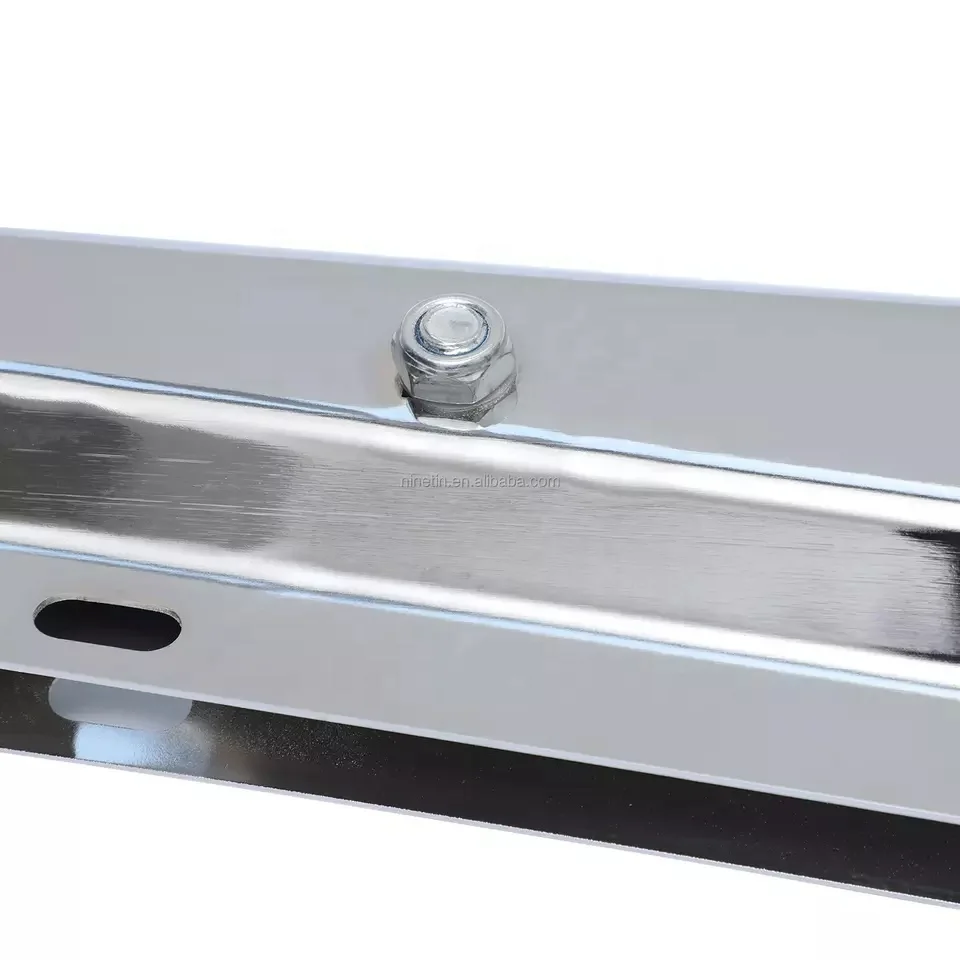 Semi truck accessories parts customize chrome mud flap hanger for universal american trucks