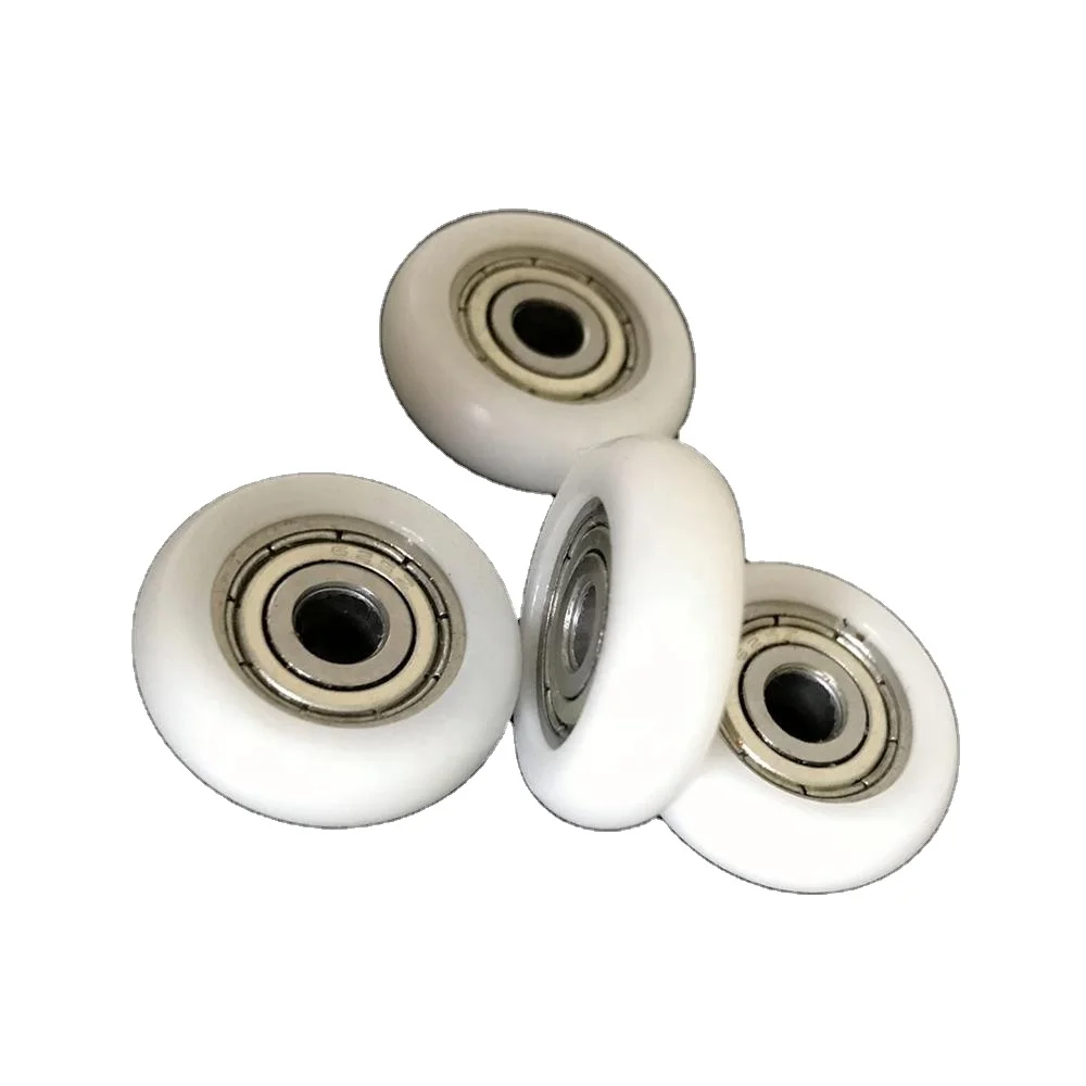 Factory High Precision Bore 6mm 626ZZ Plastic Coated Sliding Door Round Wheel Bearings 6mm 35mm 11mm