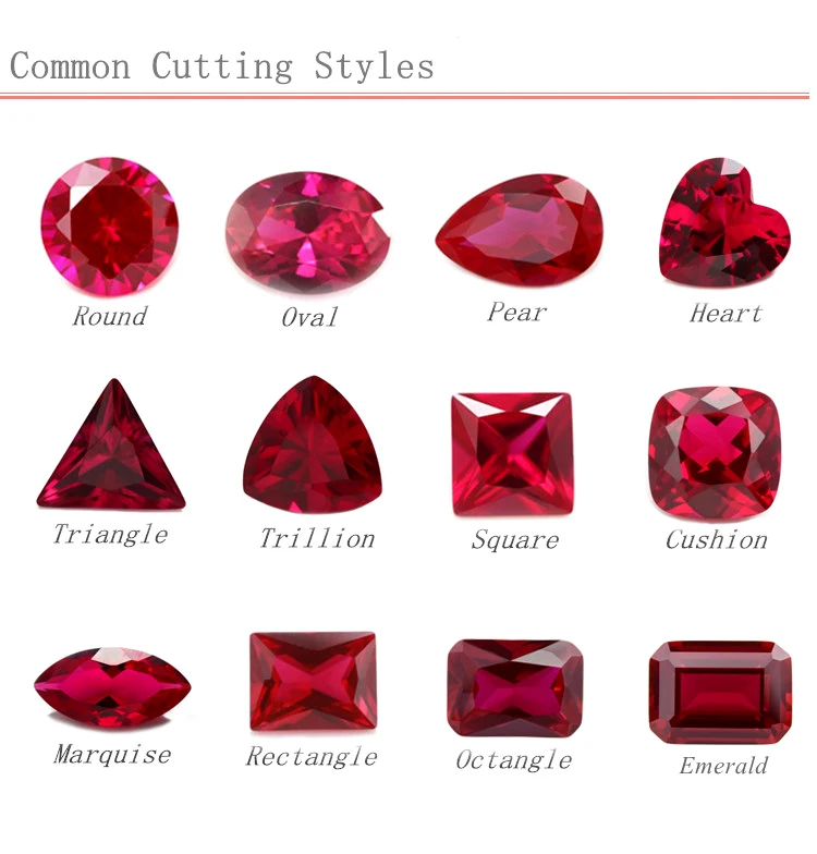 Jinying Gems 34# Blue Corundum Loose Oval Shape Lab Created Sapphire Synthetic Sapphire for Necklace