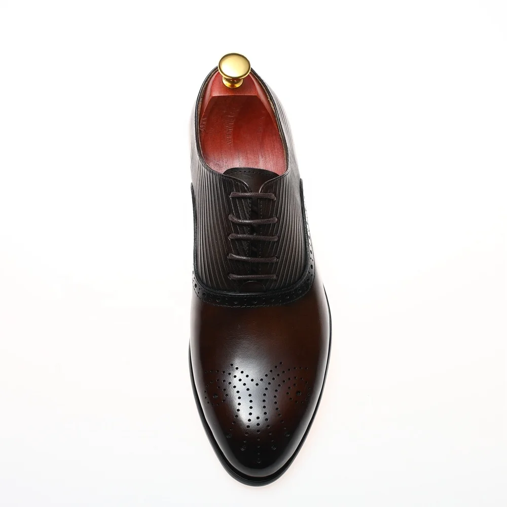 2021 new italian designer custom high quality thin waxed shoe lace dress shoes shoes for men