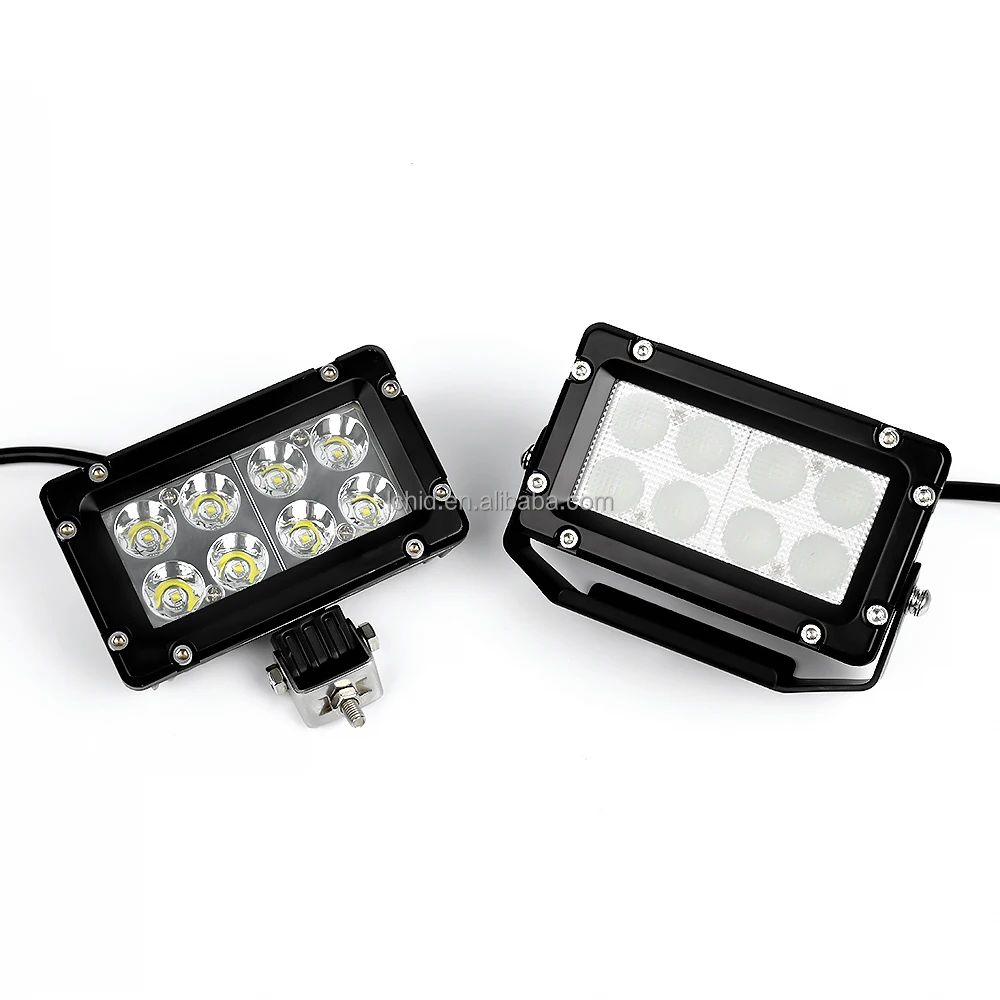 Good Quality LED Work Light 12V 24V 18W 1800LM IP68 Square Spot Beam LED Working Light