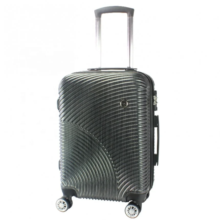 promotional selected logo printing low MOQ ABS PC 20 24 28 INCH travelling luggage European Market voyage trolley luggage case