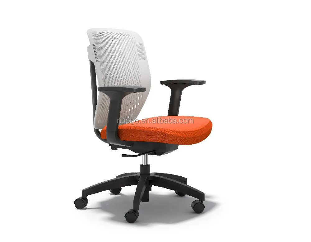 2024 BIFMA Certified Ergonomic Task Swivel Chair Modern Japan Fabric Iron Revolving with Middle Back Plastic Joint Office Chair