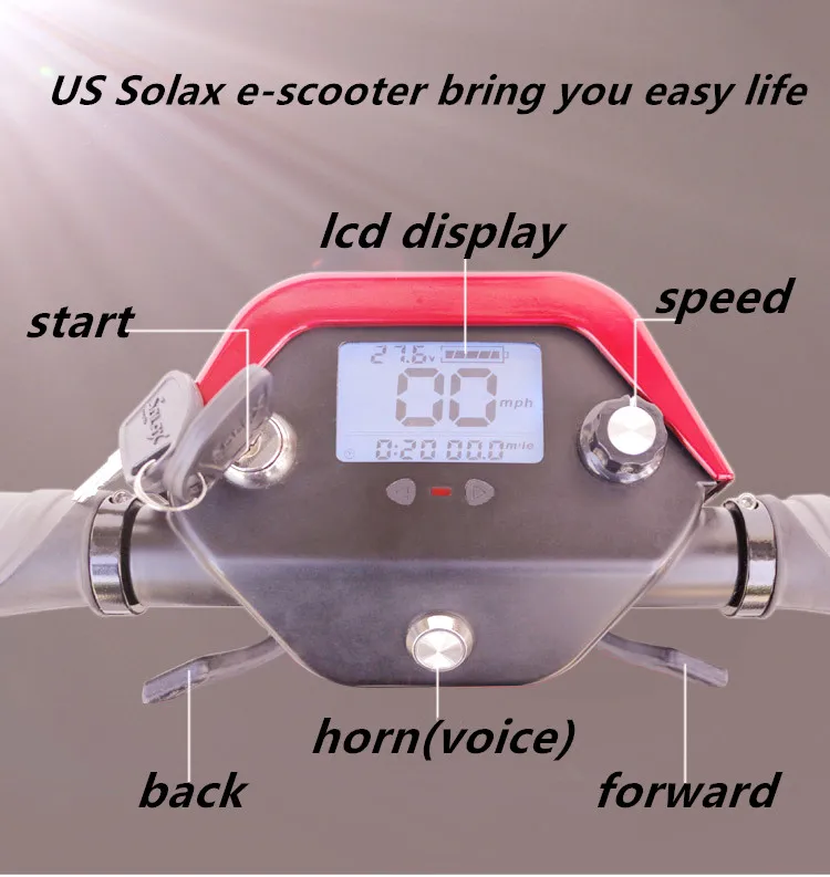 CE Standard New Design Automatic 4 Wheels Folding Electric Mobility Scooter elderly