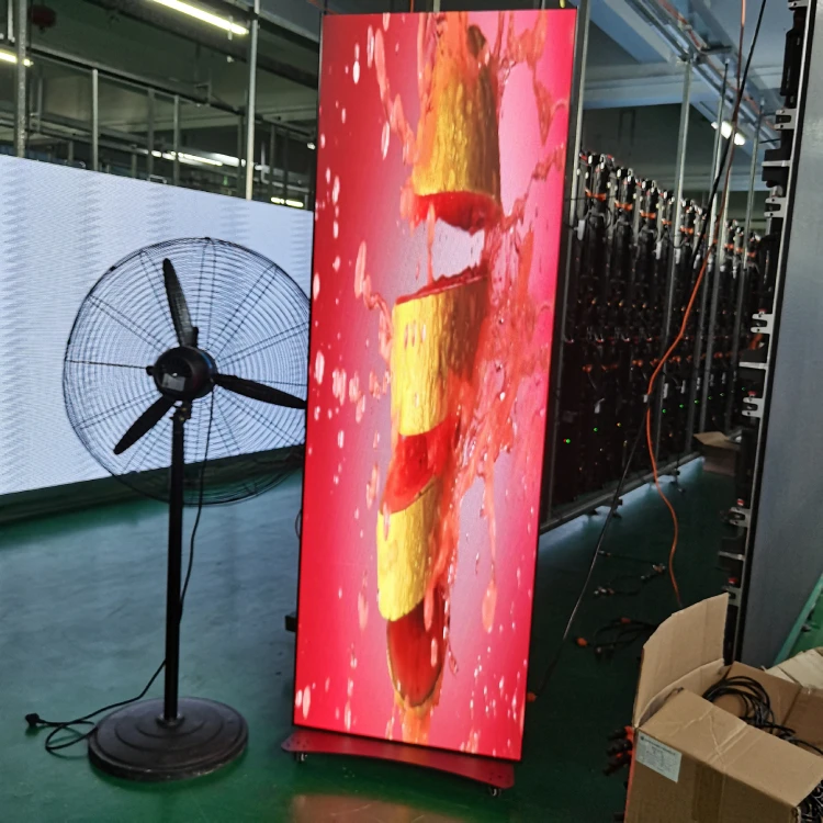 Sign HD Full Color USB WIFI Control Video Digital Indoor LED Poster Screen Player LED Poster Display For Shopping Mall Events