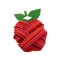 wholesale new style hot selling fashion polyester small hair bands on card for kids hair accessory