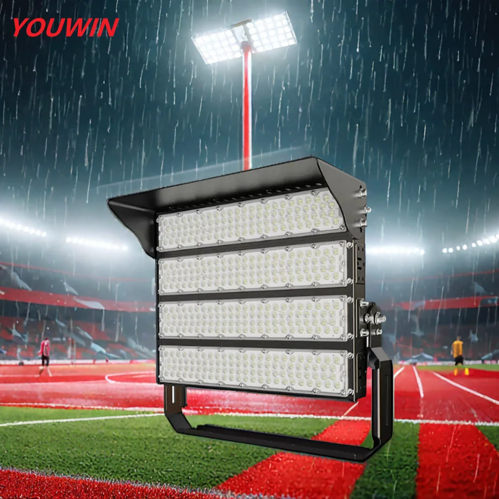 Wholesale Customization 1700W Ip65 Waterproof Stadium High Mast Lights 250w 500w 750w 1000w 1250w 1500w  Led Module Flood Light