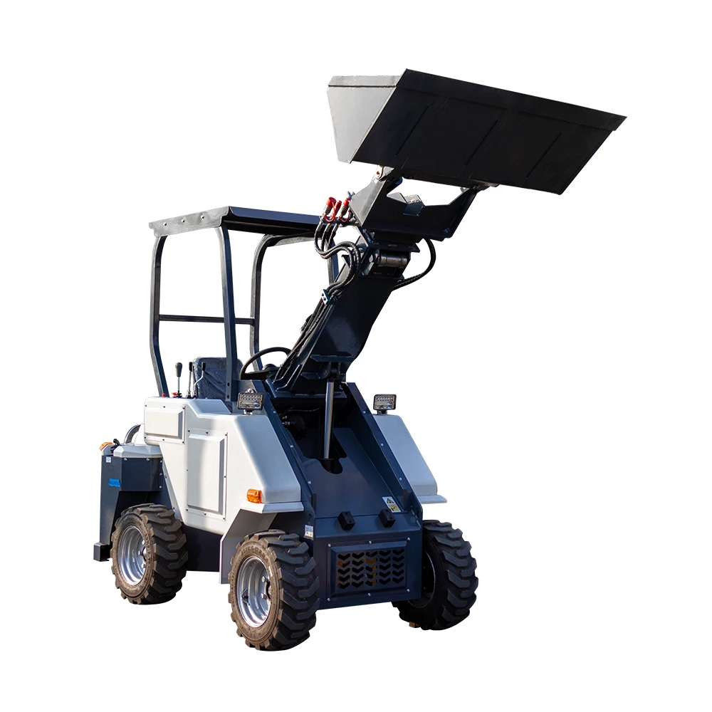 Mini Loader With Bucket Attachment Front End Loader HT-L28  Meeting CE/EPA/EURO 5 1-2 Ton Rated Load Farm Applicable