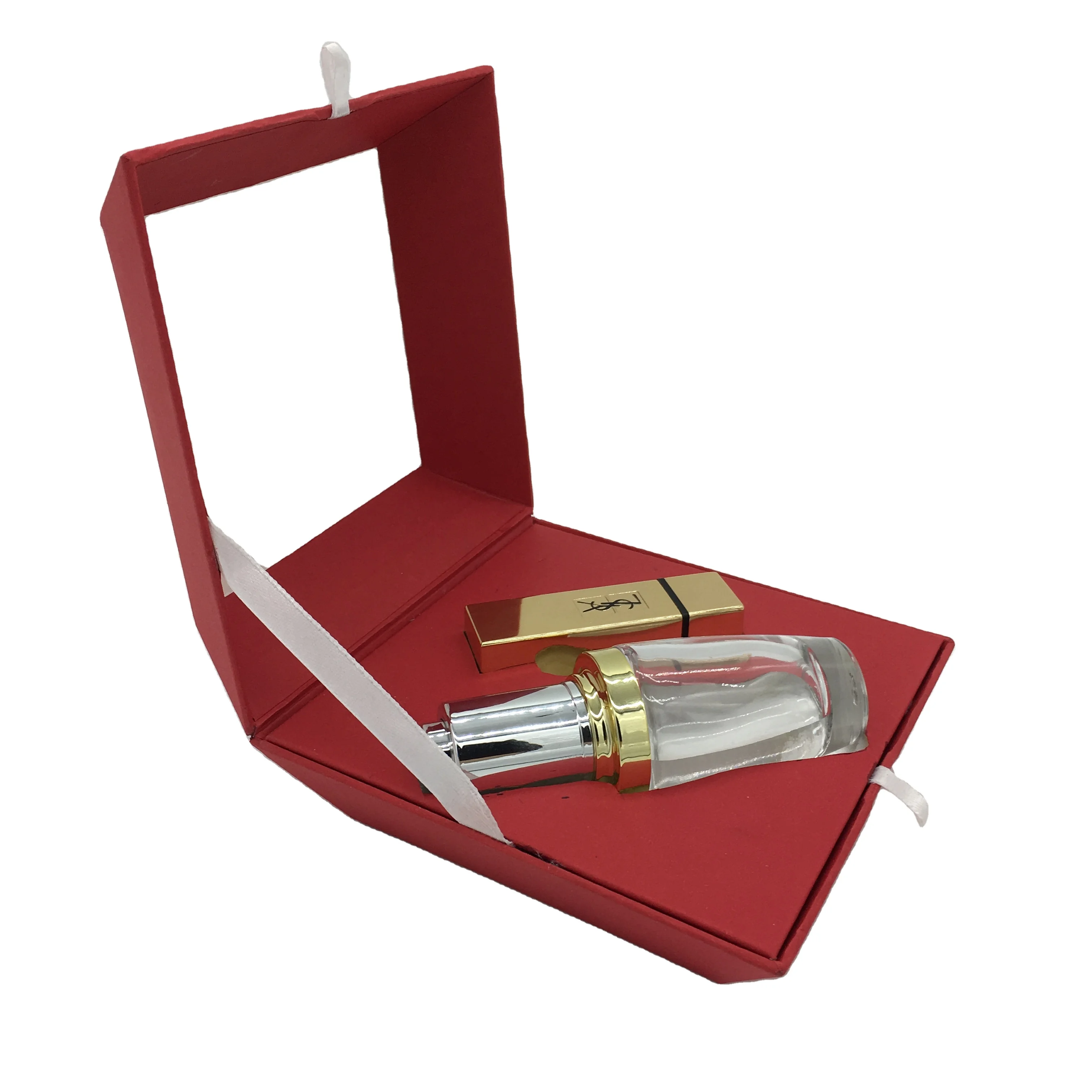 Newest Luxury Perfume Box Custom Decorative Magnetic Cosmetics Cardboard Paper Box Lipstick Skincare Lip gloss Gift Box