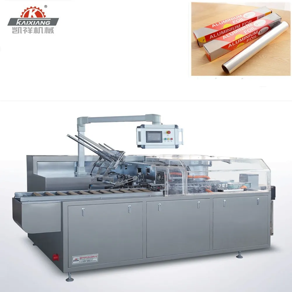 China factory wholesale KXZ-450C aluminium foil cartoning machine box packaging machine
