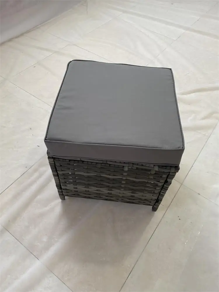 Outdoor use fire pit rattan sofa chair furniture different combination choice for dining living room park courtyard hall use