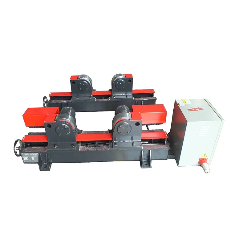Supertech DSK pipe welding rotator welding turning roller Heavy Duty Pipe Roller Stands 100 Ton Welding Rotator