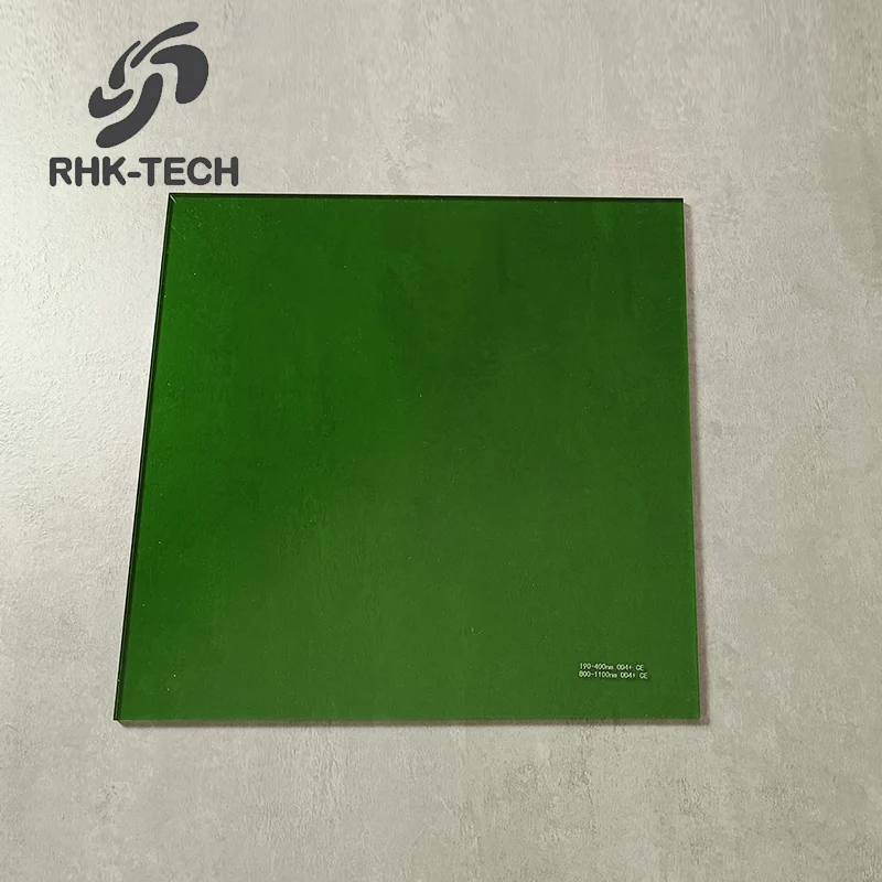 RHK CE сертификат индивидуальный размер OD4 + OD6 190-540nm/800-1100nm длина волны акриловое волокно безопасное лазерное защитное окно