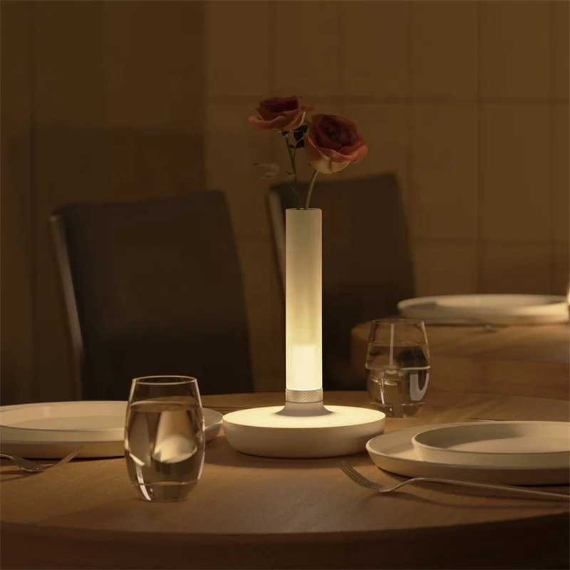2023 China table lamp home decoration vase reading table dimmable brightness table lamp