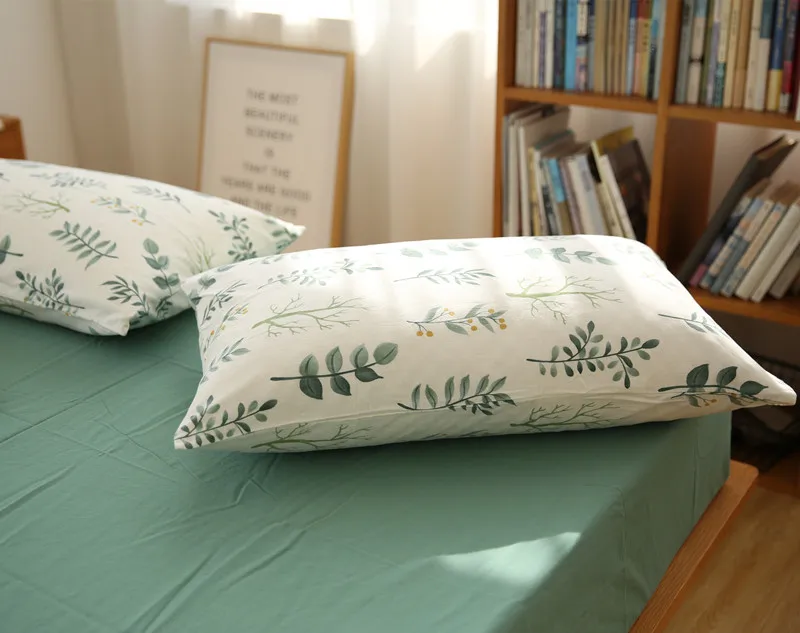 100% cotton bed sheet set customized print designs cotton bedding sets