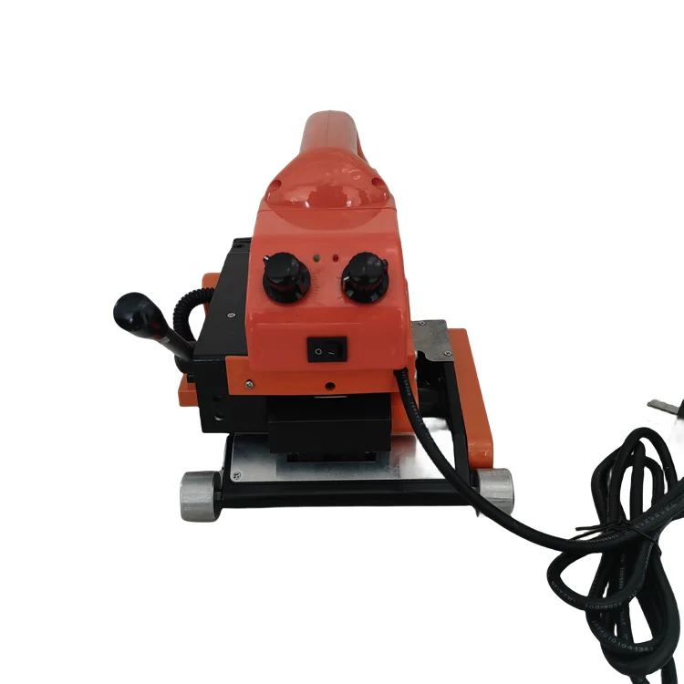 Thermo Fusion HDPE Geomembrane Pond Liner Climbing Welding Machine Plastic Film Hot Wedge Gun Welder Saldatrice Per Geomembrane